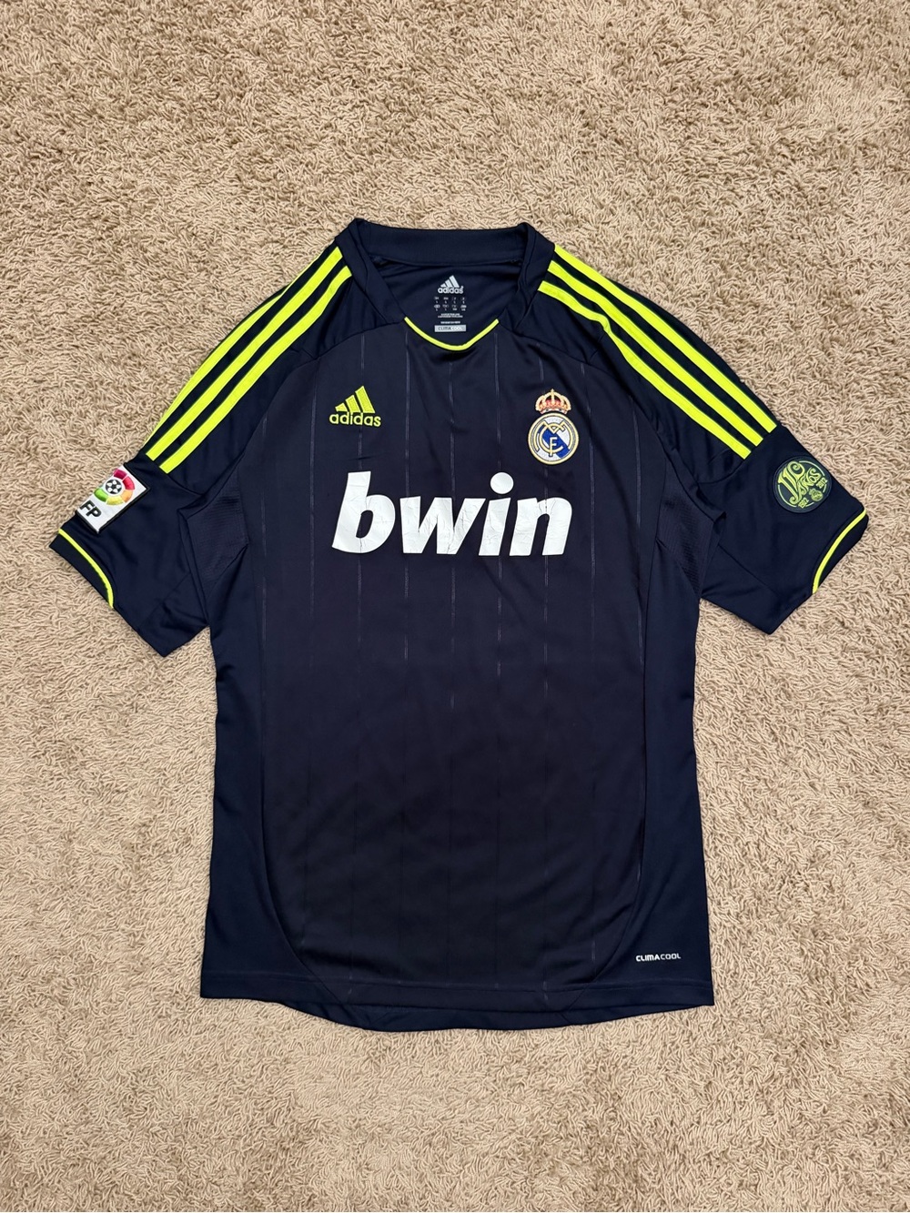 Real Madrid Adidas 2012/13 Away Football Shirt Soccer Jersey Large